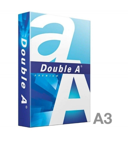 Hartie alba pentru copiator A3, 80gsm, 500coli/top, clasa A, Double A