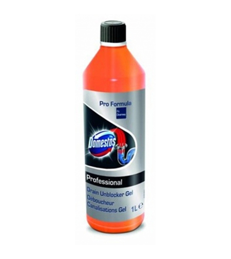 DOMESTOS, gel pentru desfundare tevi, 1 litru