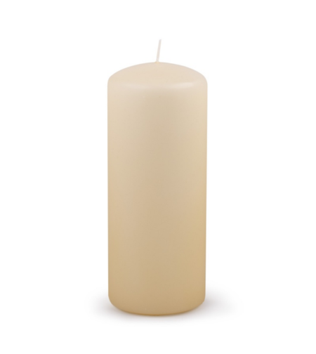 Lumanare pilon, 80 x 200mm, DONAU Home - crem