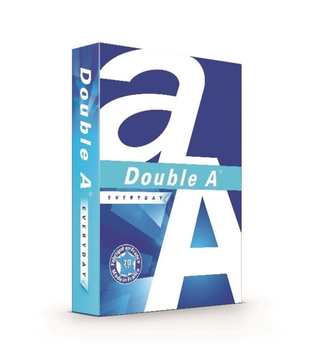 Hartie alba pentru copiator A4, 70gsm, 500coli/top, clasa A, Double A Everyday