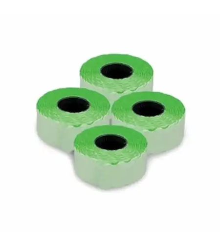 Etichete pret 26 x 12 mm 1500 buc/rola - Verde