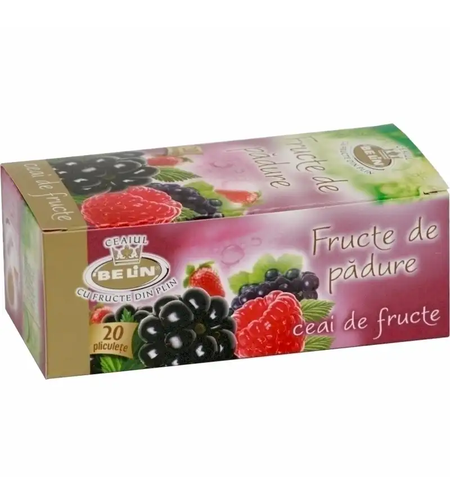 Ceai Belin fructe de padure, 20 pliculete