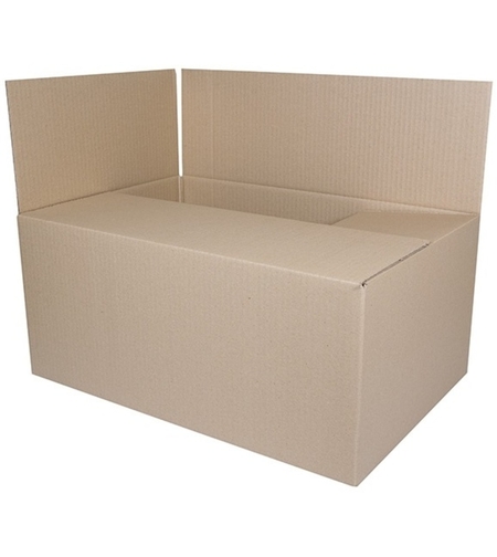 Cutie carton ondulat, 400gr/mp, 555x400x322mm, DONAU - kraft