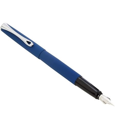 Stilou DIPLOMAT Esteem, cu penita F, din otel inoxidabil - lapis blue