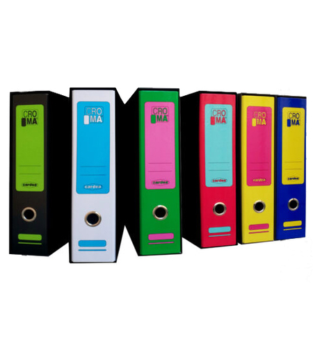 BIBLIORAFT A4 PLASTIFIAT CU CUTIE CROMA LABEL