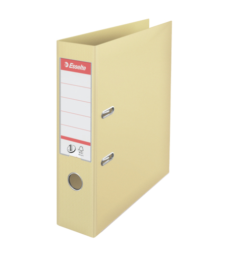 Biblioraft Esselte No.1 Power, PP/PP, partial reciclat, FSC, A4, 75 mm, scoica