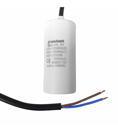 Condensator cu fire CBB60