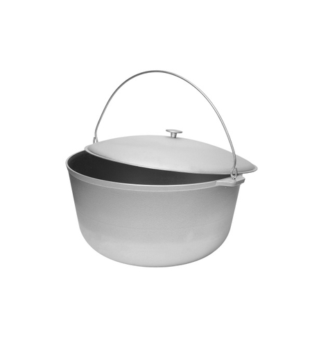 Ceaun tuci aluminiu alimentar cu capac 40 L ROTOR