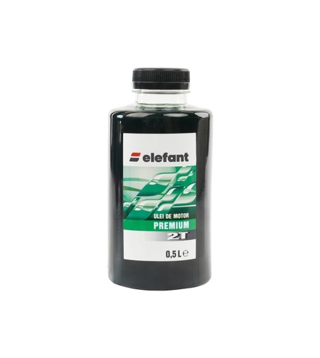 Ulei 0.5L verde amestec motoare 2 Timpi, 30 ml/l, Elefant