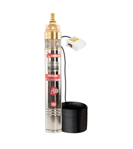 4SKM200 Pompa submersibila cu panou de control ELEFANT