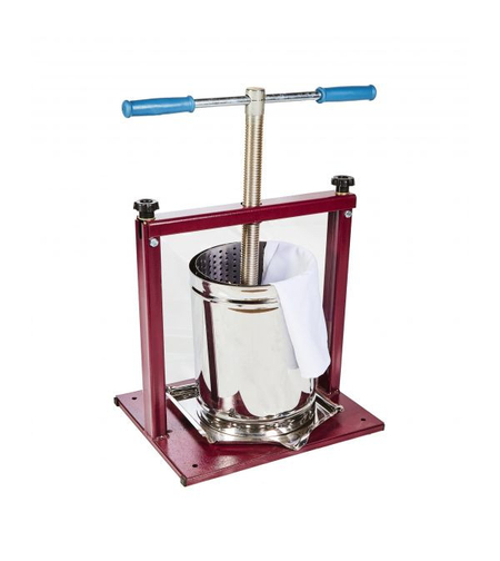 Teasc/Presa struguri Vilen Inox 10 L fara picioare