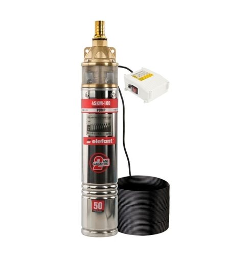 4SKM100 Pompa submersibila cu panou de control ELEFANT