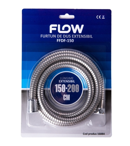FFDF-150 Furtun de duș extensibil 150 – 200 cm, FLOW