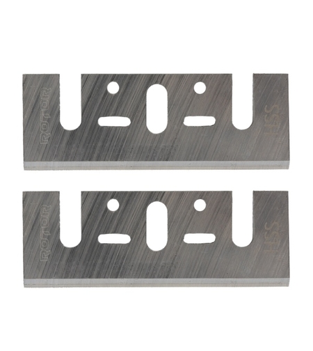 Lama pentru rindea electrica 82 mm, set 2 bucati ROTOR