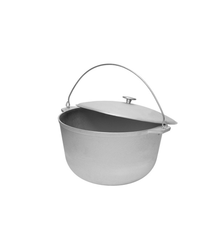 Ceaun tuci aluminiu alimentar cu capac 16 L ROTOR