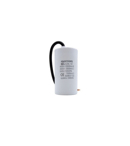 CBB60 Condensator cu fire 60µF 45x95mm 450V ROTOR
