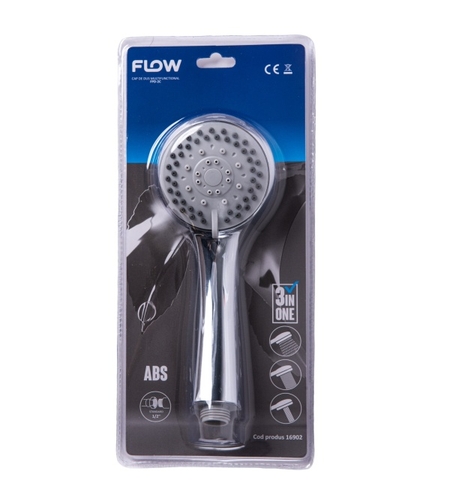 FPD-2C Cap de dus multifunctional 3 in 1, ABS, FLOW
