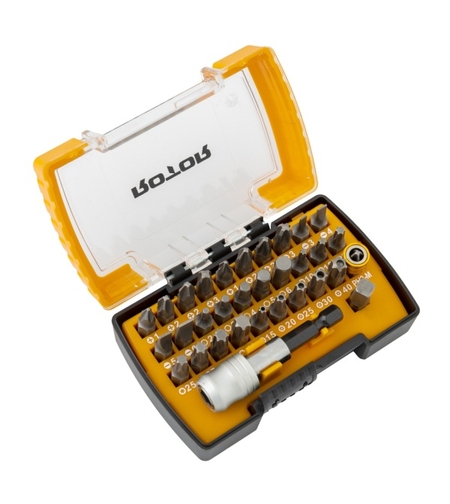RBB32 Set biti de impact cu suport, 32 piese ROTOR