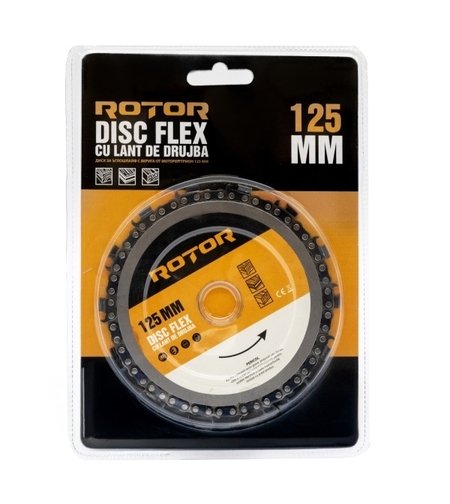 Disc flex cu lant de drujba 125 mm ROTOR