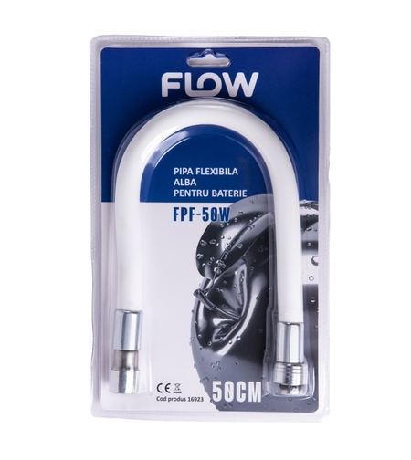 FPF-50W Pipa flexibila alba pentru baterie, FLOW