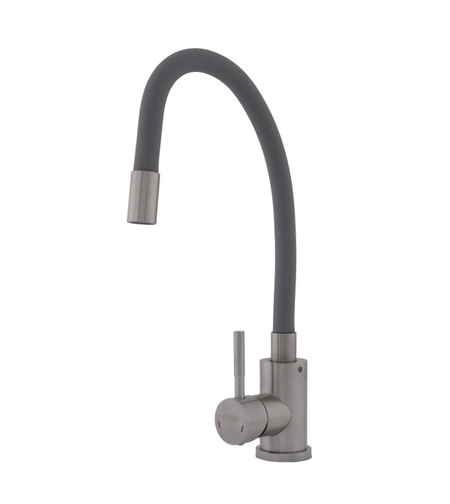 FB-011 Ref Grey Baterie bucatarie SUS 304 pipa flexibila gri VITAL FLOW