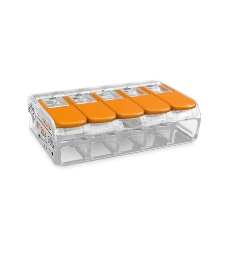 Conector derivatie slim 5 poli FLOW (Se vinde la set de 10 bucati- 12 lei setul)
