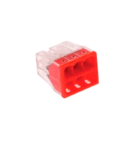 V-109503 Conector derivatie cablu masiv 6 poli 2.5 VARGO(Set 10 bucati-5 lei setul)