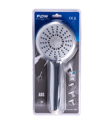 FPD-3C Cap de dus multifunctional 3 in 1, ABS, FLOW