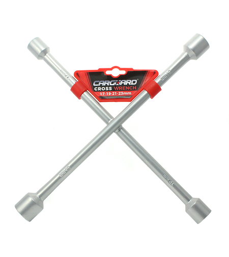 Cheie de roata in cruce 17, 19, 21, 23 mm - Carguard