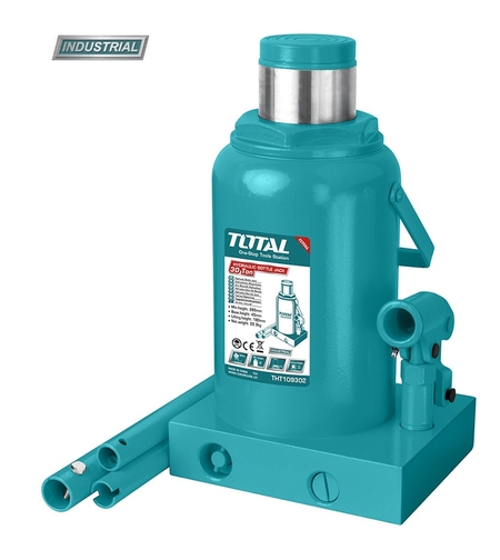 TOTAL - CRIC HIDRAULIC AUTO - BUTELIE - 30T (INDUSTRIAL)