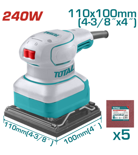 TOTAL - MASINA PENTRU SLEFUIT 110X110MM - 240W