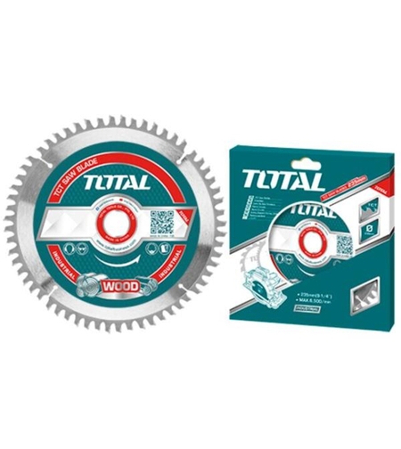 TOTAL - PANZA FIERASTRAU TCT PENTRU LEMN - 115X22.2MM (INDUSTRIAL)