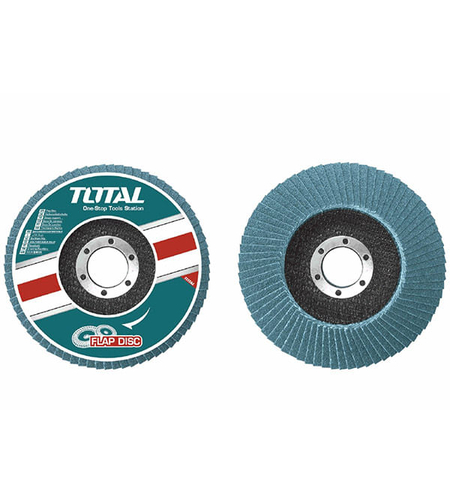 TOTAL - DISC ABRAZIV CU ZIRCONIU 125MMX22MM , P60