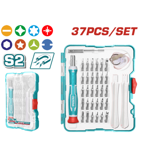 TOTAL - SET SURUBELNITE DE PRECIZIE - 37 BUC