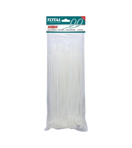 TOTAL - COLIERE DE PLASTIC - 100BUC - 9X500MM NYLON 66