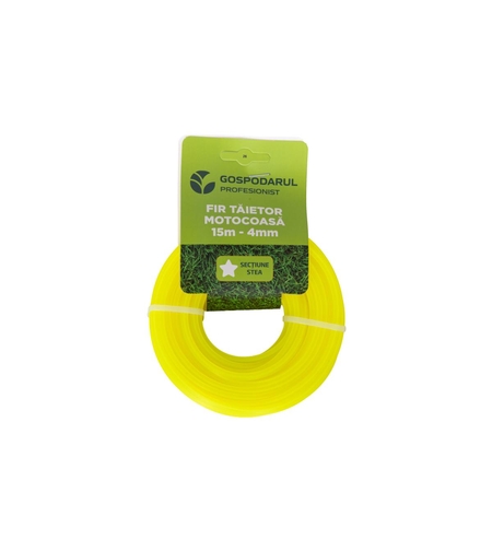 Fir taietor 15m - 4mm (sectiune stea) (MC)