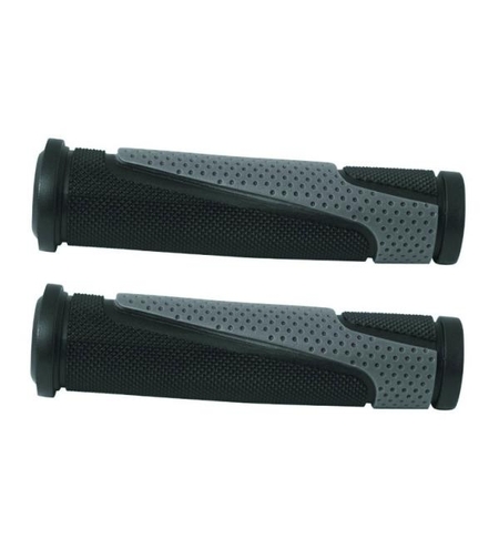 MANSOANE - CAPER - TPR Forma ergonomica Anti-alunecare - Bi-Color (Negru - Gri) - 130mm
