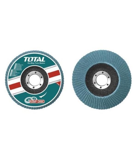TOTAL - DISC ABRAZIV CU ZIRCONIU 115MMX22MM , P60