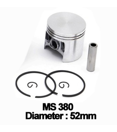 Piston complet Stihl: MS 380, 381 (52mm) -