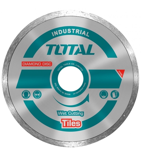 TOTAL - DISC DIAMANTAT CONTINUU - CERAMICA - UMED - 180MM (INDUSTRIAL)