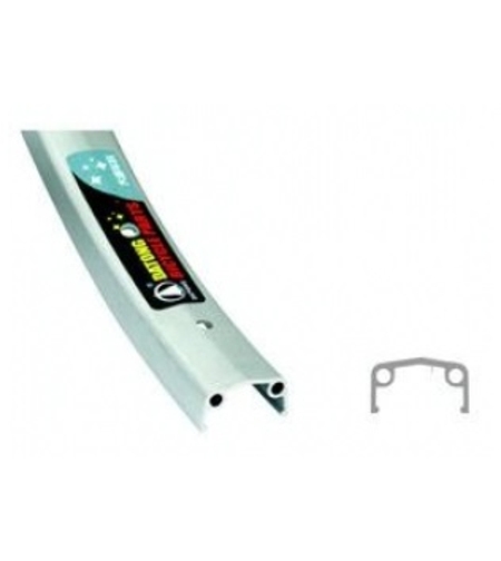 JANTA 26x1.5-1.75 - ALUMINIU SIMPLA - (410g) (ML-01) (36H) (14G)