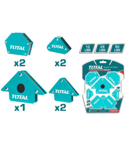 TOTAL - SET 7 COLTARE MAGNETICE PENTRU SUDURA