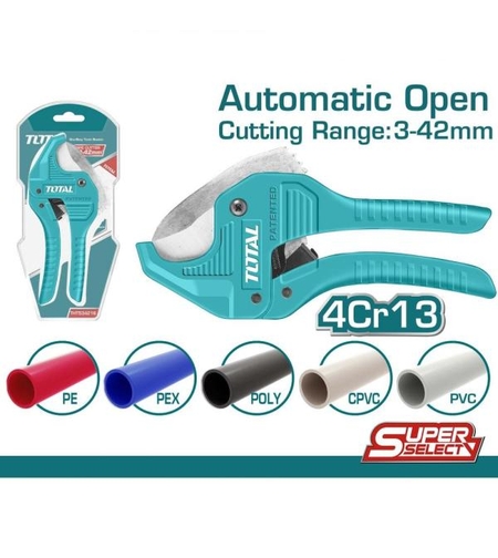 TOTAL - CLESTE PENTRU TAIAT TEVI - 193MM - 3-42MM
