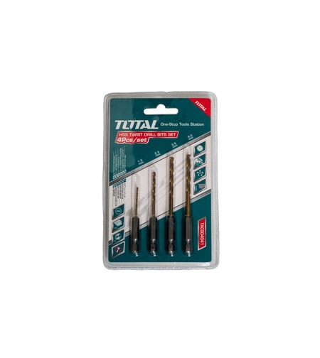 TOTAL - SET 4 BURGHIE HSS PRINDERE HEX 1/4