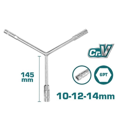 TOTAL - CHEIE TIP Y - 10-12-14MM (INDUSTRIAL)