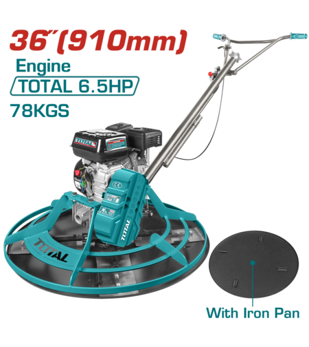 TOTAL - SLEFUITOR BETON 6.5CP 35X16CM
