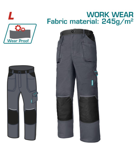 TOTAL - PANTALONI LUCRU L