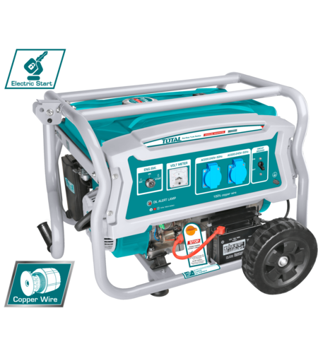 TOTAL - GENERATOR BENZINA - 3500W