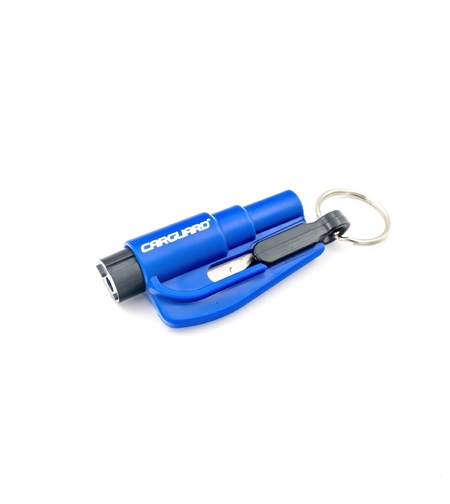Breloc auto pentru urgente Carguard – taietor centura de siguranta + ciocan sparge geam