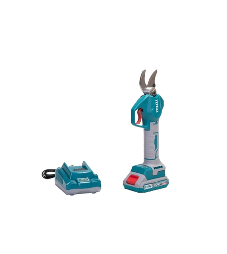 TOTAL - FOARFECA PENTRU CRENGI 20V, DIAM TAIERE 20mm/30mm (INCLUDE ACUMULATOR, INCARCATOR)